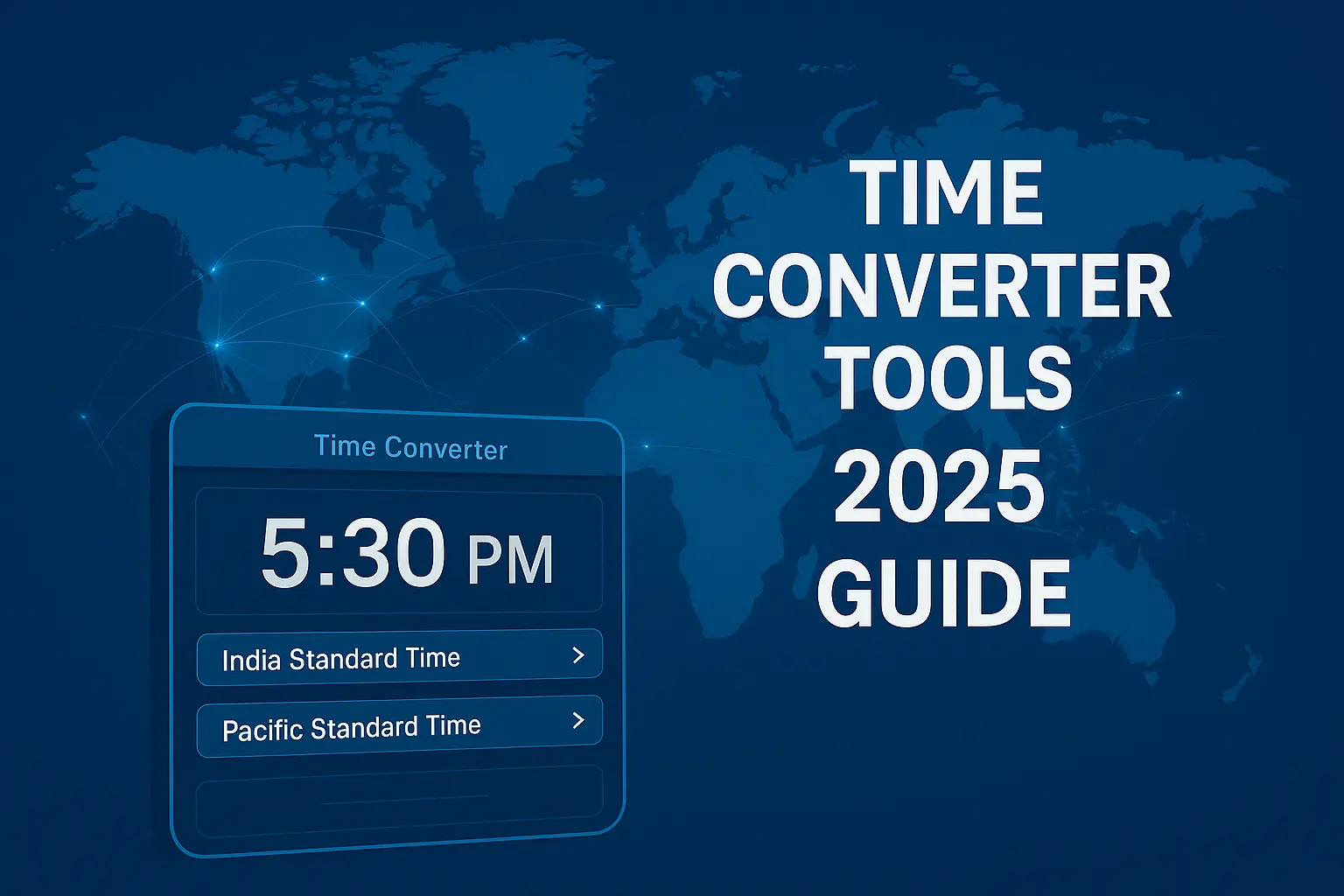 Time Zone Converter Tool: Complete Guide to World Time Conversion in 2025