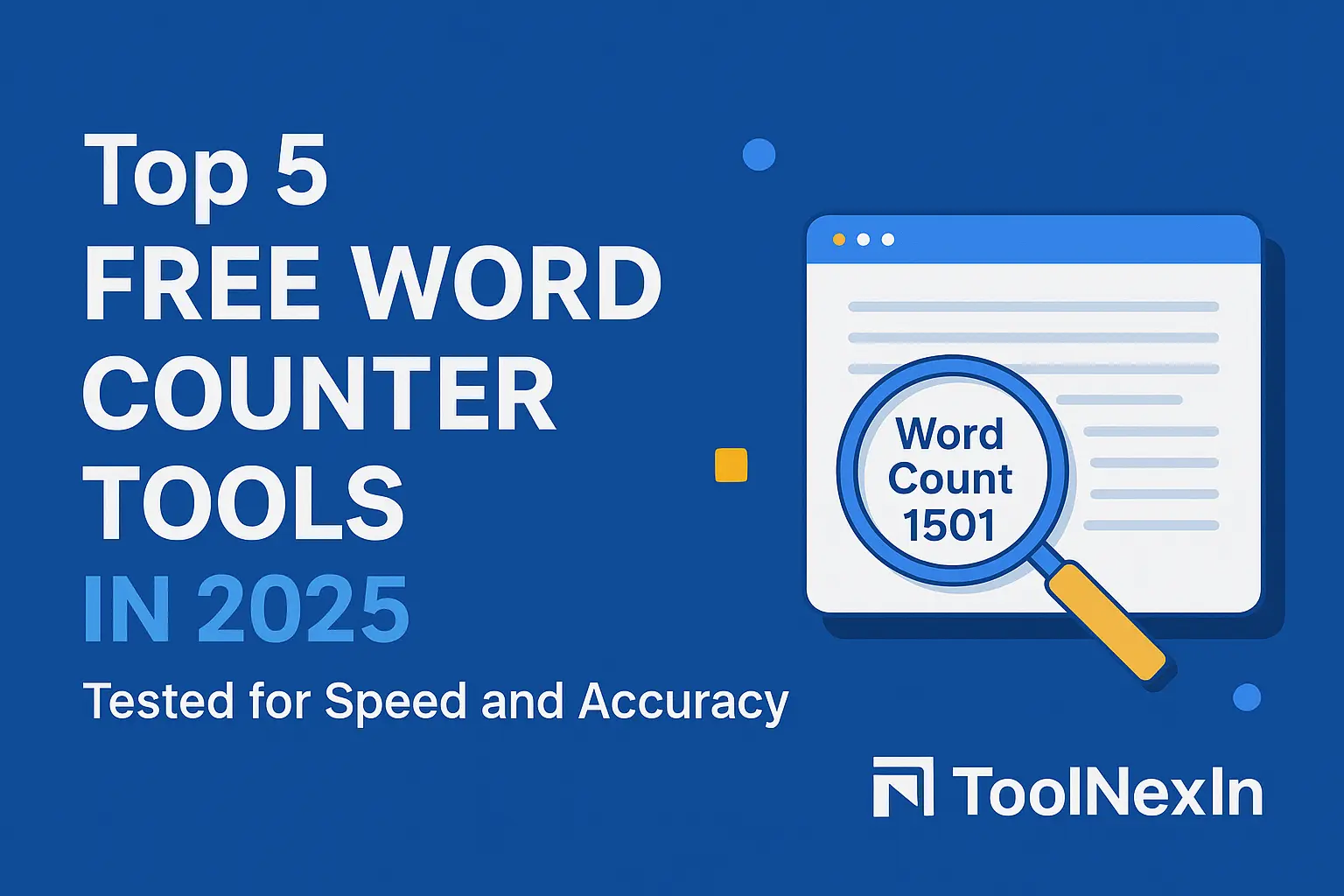 Top 5 Free Word Counter Tools in 2025 – Tested for Speed and Accuracy