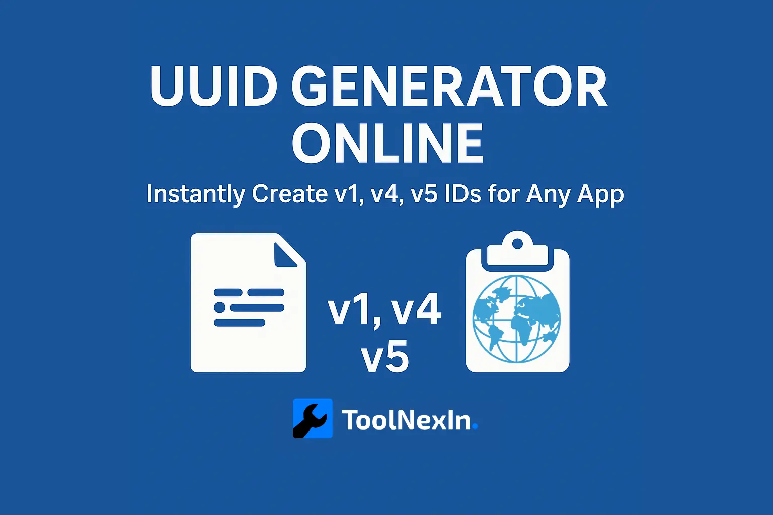 UUID Generator Online – Instantly Create v1, v4, v5 Unique IDs (2025 Tool Guide)