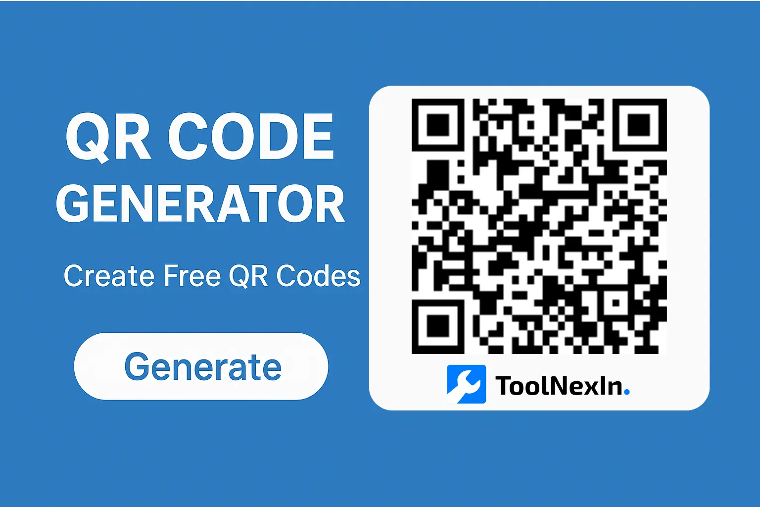 QR Code Generator – Create Free QR Codes for Links, Text, WiFi & More