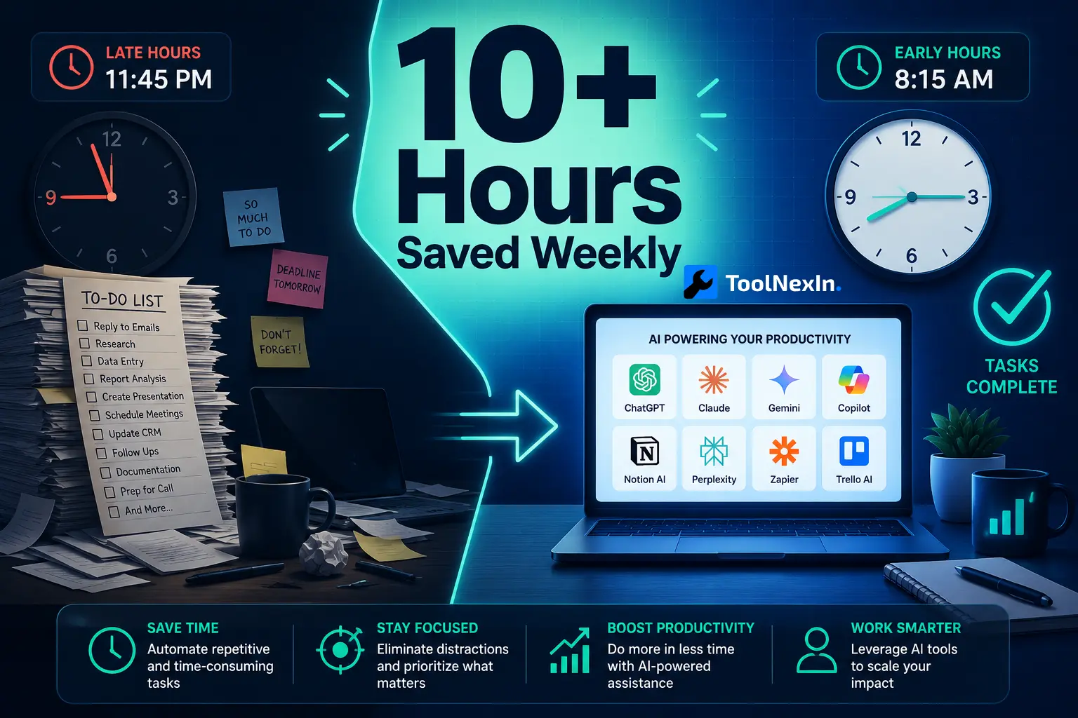 Best AI Tools That Actually Save 10+ Hours Per Week (Tested)