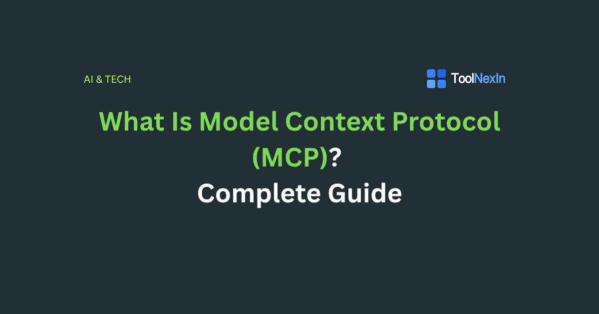 What Is MCP (Model Context Protocol) - And Why Every Developer Should Know It